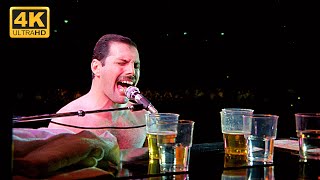 Queen - We Are The Champions\/God Save The Queen (Live In Budapest 1986) 4K