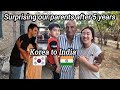 Surprising our indian parents after 5 years 