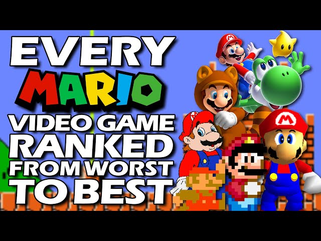 Super Mario Odyssey': Ranking The Super Mario Games From Best To Worst