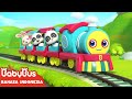 Keteta Kecil Jalan &amp; Nyanyi Lagu Bahagia 🚆| Lagu Anak-anak | Kartun Anak | BabyBus Bahasa Indonesia