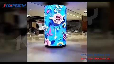 Custom LED Column #INNOVATION #LED #TECHNOLOGY