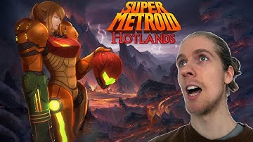 Super Metroid Hack: Hotlands. Full Blind playthrough. ✌🤩👍