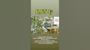 Bán nhanh căn góc 3PN view Landmark 81 – Victoria Village | Giá 6,65 tỷ, thanh toán 3 tỷ