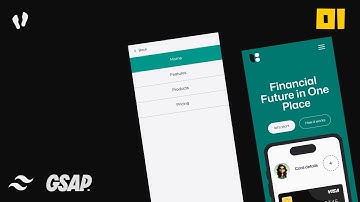 Build a Fully Responsive Navbar with Tailwind CSS (Mobile Menu Included!)