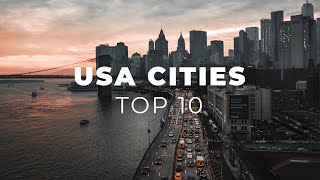 Top 10 Most Beautiful Cities in USA | Best Cities in America to Visit in 2022!