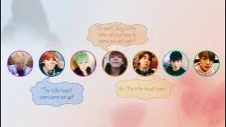 BTS (방탄소년단) – SKIT: One Night In A Strange City [Color coded Eng sub]