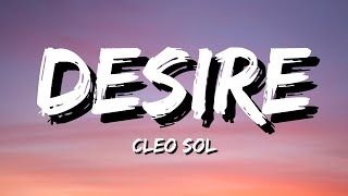 Video thumbnail of "Cleo Sol - Desire (Lyrics)"