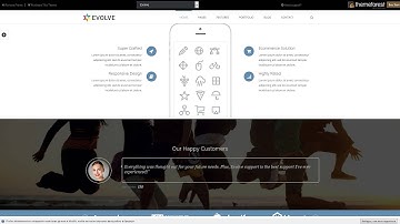 Evolve - MultiPurpose, Creative Drupal Theme