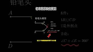 初中几何就这69个模型,学透这些数学就简单了!🈶视频讲解#初中数学 #学而思