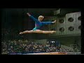 ウルリケ・クロツ（東ドイツ）平均台1987ロッテルダム世界選手権個人総合