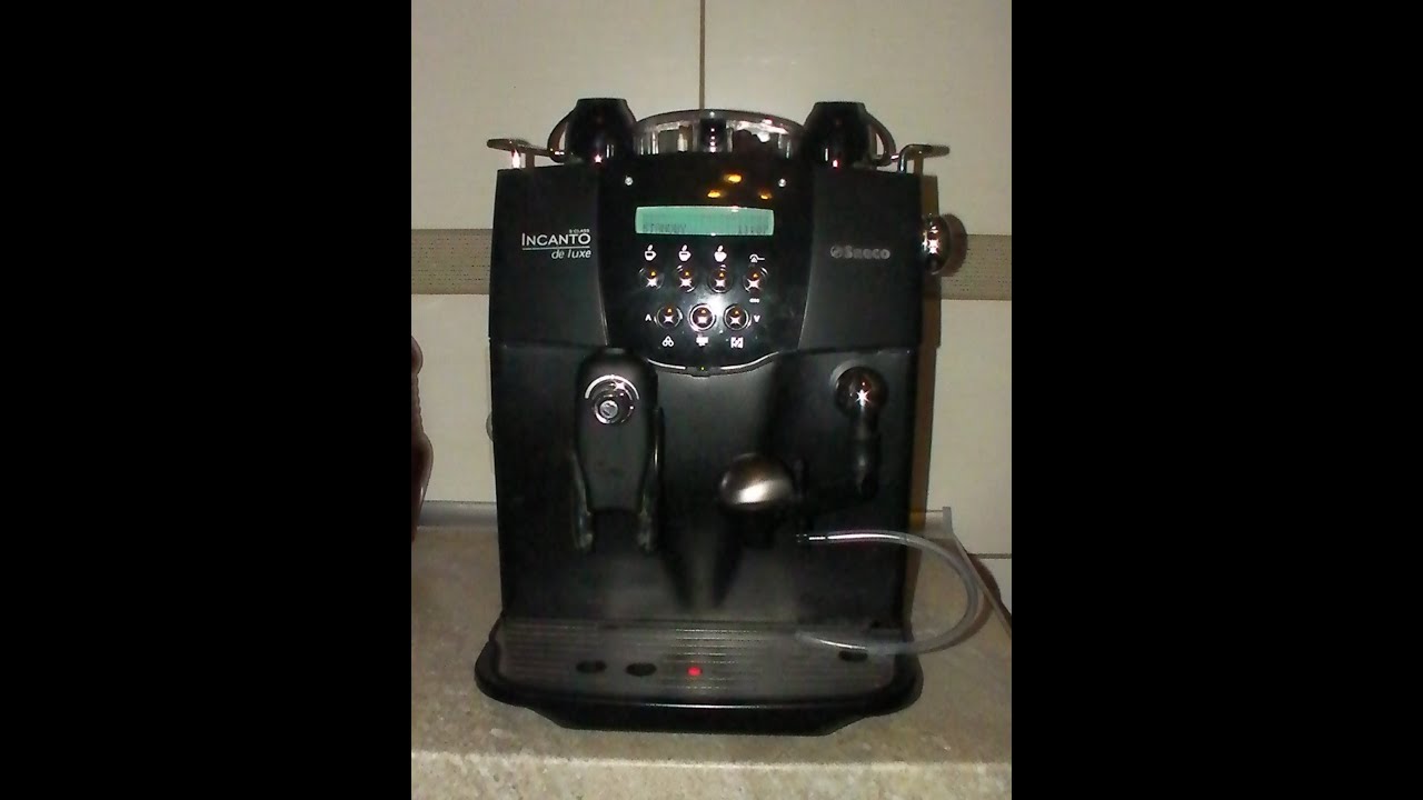 Saeco Incanto deLuxe обзор кофемашин YouTube