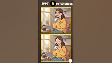 Spot 5 Differences – 99% People Fail This Test!