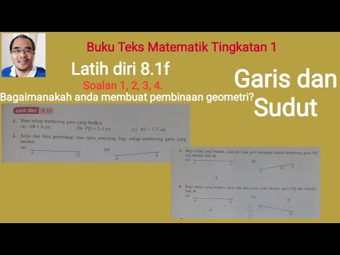 Video: Bagaimanakah anda membina segmen garisan serenjang?