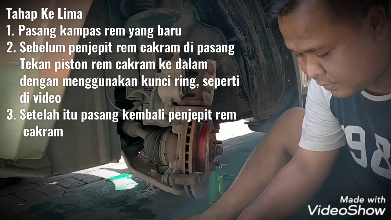 Tutorial Penggantian Kampas Rem Depan Nissan X Trail T30 2004