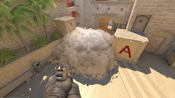 Ramp to Jungle Smoke | Mirage CS2
