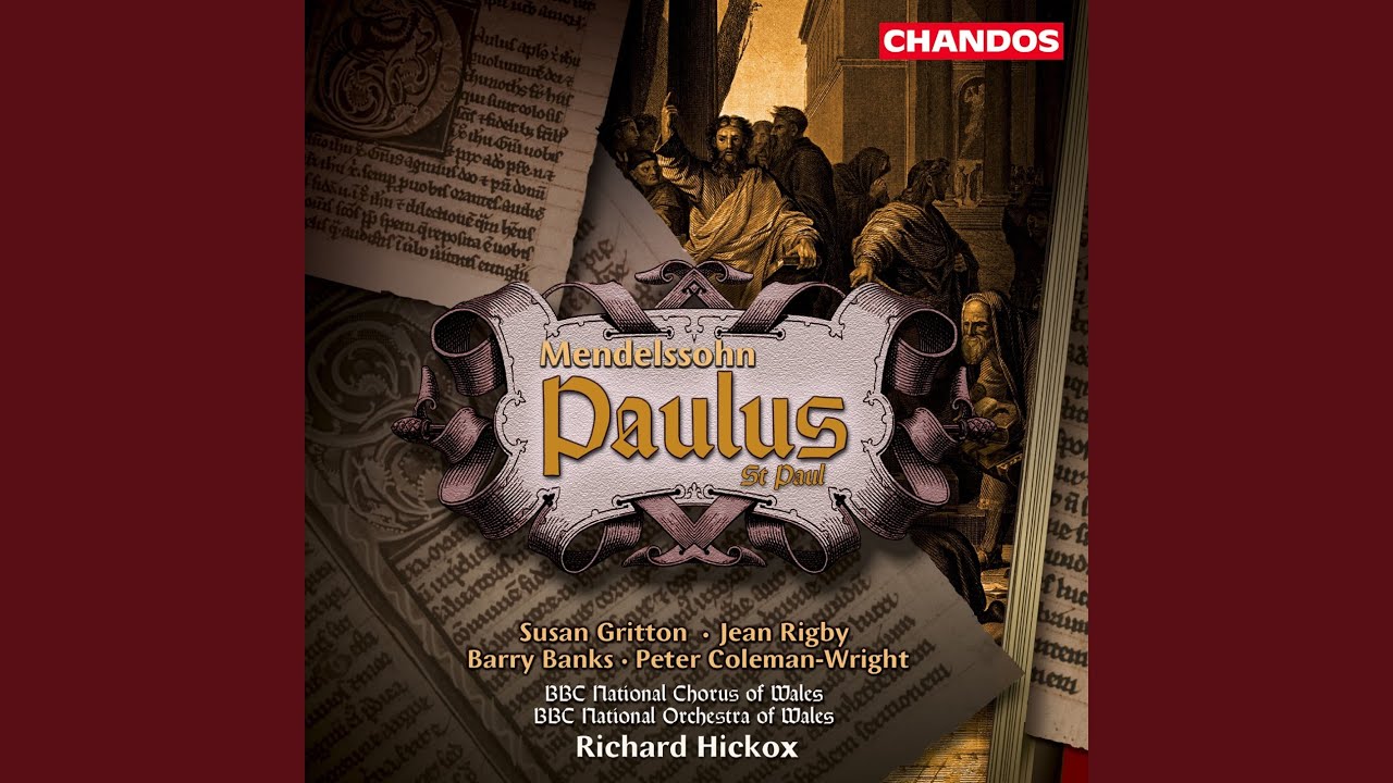 Regardez Paulus, Op. 36, MWV A14, Pt. 2: Und sie alle verfolgten Paulus (Soprano) sur YouTube Regardez Paulus, Op. 36, MWV A14, Pt. 2: Und sie alle verfolgten Paulus (Soprano) sur YouTube