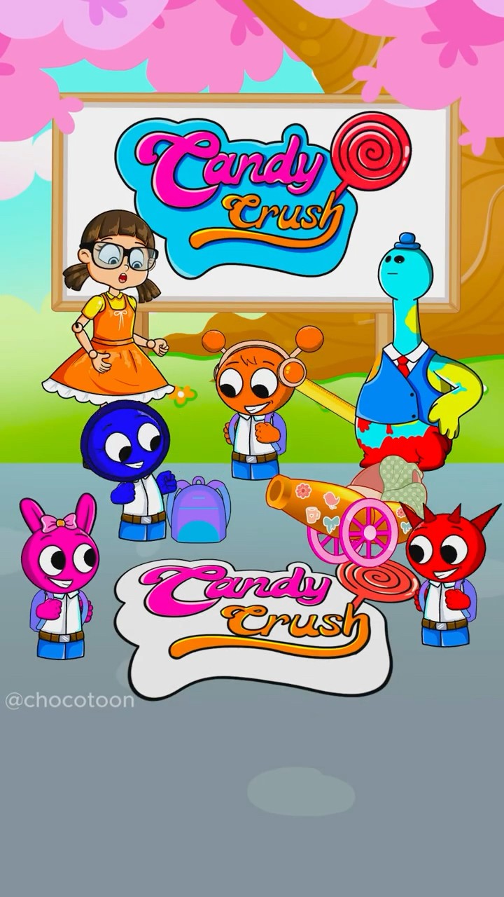 New Colour Match Puzzle Challenge with CandyCrush Logo