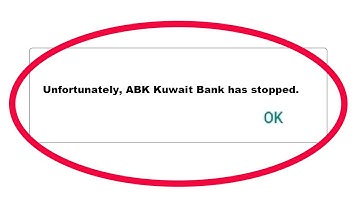 ✅Fix ABK Kuwait Bank App Unfortunately has Stopped Error Problem on Android✅