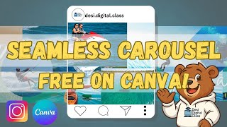 Seamless Instagram Carousel Design in Canva | Canva for Beginners in Hindi