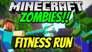 Minecraft 'Zombies!!'  Fitness Run | Brain Break | GoNoodle Inspired