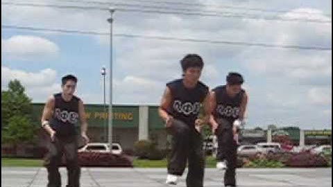 AS.I.A. Lambda Phi Epsilon Step Performance