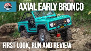 Axial SCX10III Early Bronco NOT ANOTHER BRONCO!!