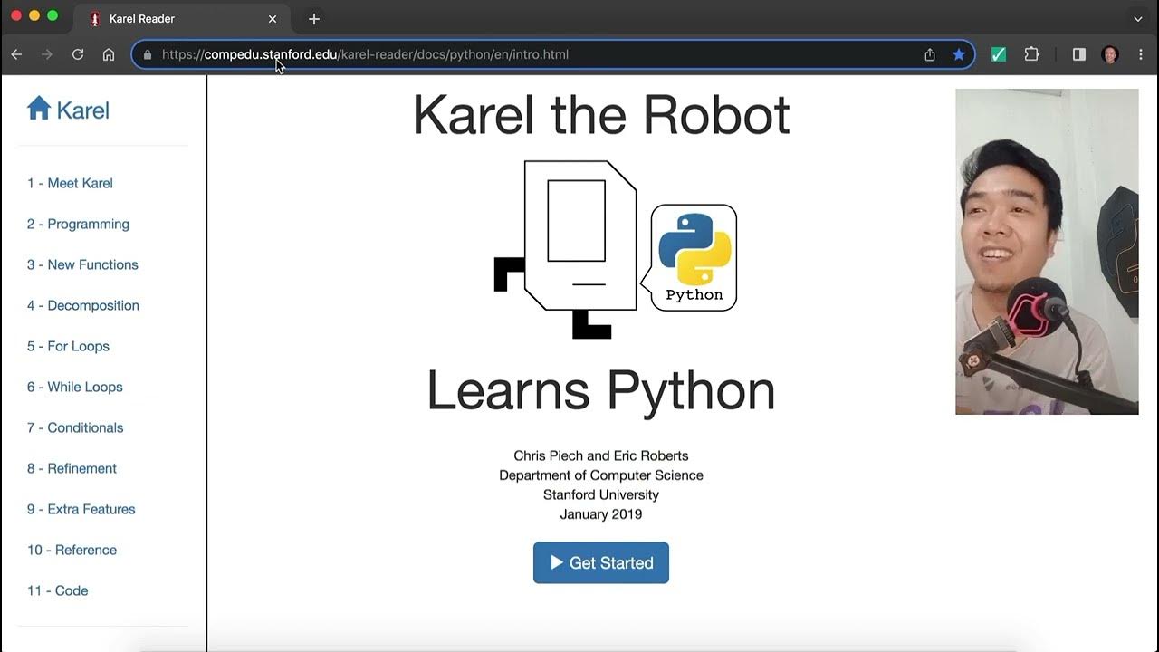 Karel the Robot : A Good Beginner Python Programming Reference (must ...