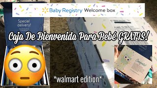 Walmart BABY REGISTRY Welcome Box! What Does Walmart Gift You With? | GlammedByMia
