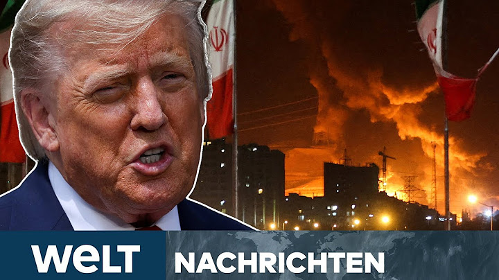 ISRAEL UND IRAN: Trump verliert Geduld! Eskalation im Krieg? USA bereiten sich vor I WELT STREAM