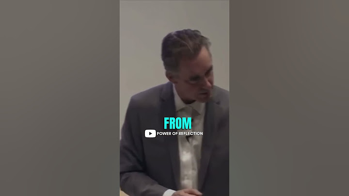 BE the POSITIVE start of the RIPPLE EFFECT! Dr Jordan Peterson