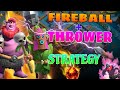 Best thrower attack strategy || coc fireball attack strategy || coc fireball+thrower attack strategy