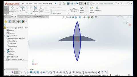 Unfold Surfaces In Solidworks