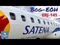 |TRIP REPORT| Satena Embraer-145 | Bogotá - Medellín | Insane Visual Approach |HD|