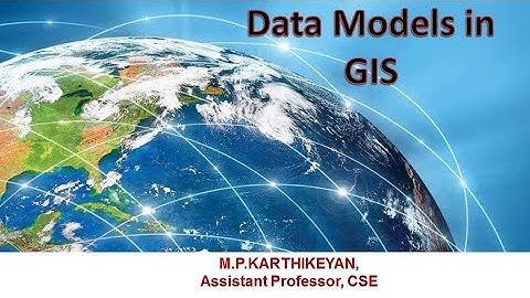 GIS Webinar 07 || UNIT - II -ER Diagrams & Spatial Data Models by KARTHIKEYAN M P ||15.07.2020 FN ||