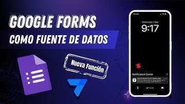 Google Forms como fuente de datos en Appsheet (Nueva función) 👨🏻‍💻