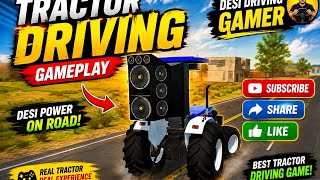 🚜🔥 Crazy Tractor Driving Gameplay 🚜 | Desi Power on American Roads! 🇺🇸🔥 screenshot 5
