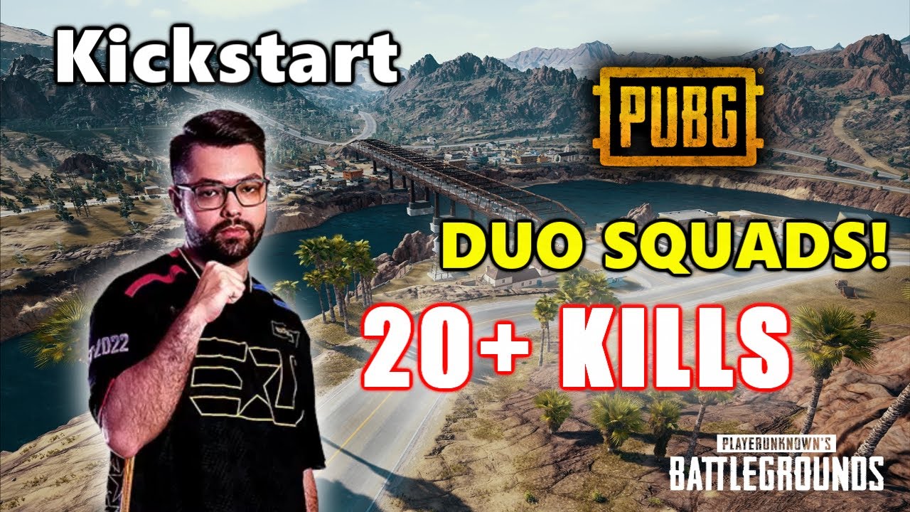 eU Kickstart & Shrimzy 20+ KILLS DUO SQUADS! PUBG YouTube