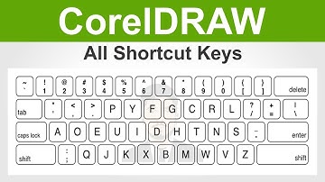 coreldraw shortcut keys explain in Urdu / Hindi | Full List | @AnasGraphics