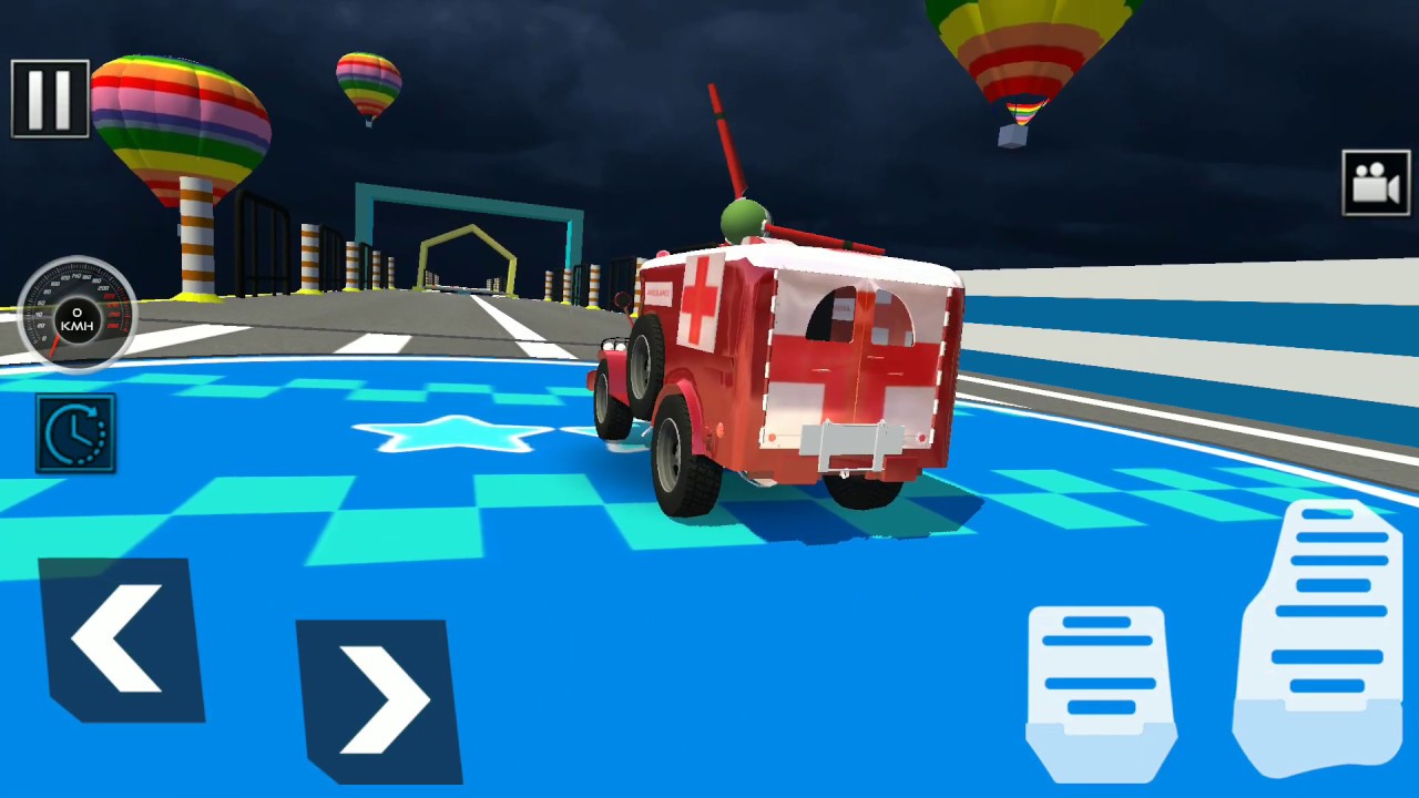 Mega Ramp Ambulance Car Stunts Game #1 | Android & iOS Gameplay