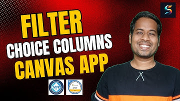 Filter  Records from Dataverse with Choice Column Canvas APP