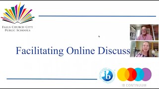 Facilitating Online Discussions