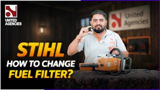 How to Change Fuel Filter in STIHL Chainsaw | Easy Guide for Farmers | United Agencies