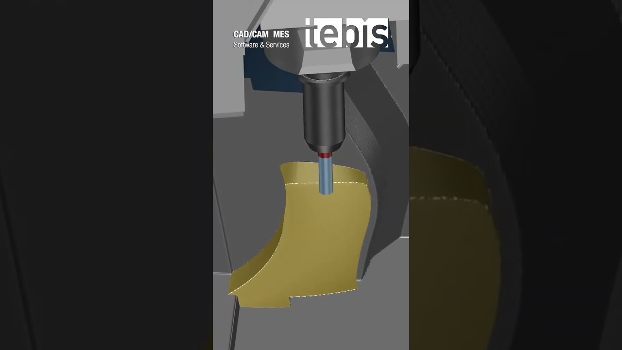 Multi-Axis Trochoidal Milling (Tebis CAM)