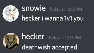 Snowie becomes a hecker (plot twist)