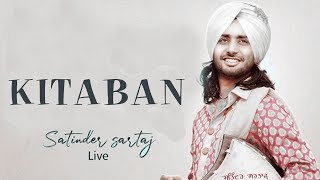 Video thumbnail of "Satinder Sartaj : Kitaban ( Live ) | Latest Punjabi Songs 2019 | Jashn-E-Punjabi"