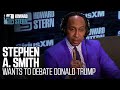 Stephen A. Smith Would Love to Be in a Presidential Debate