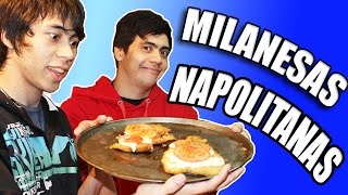 Cómo hacer MILANESAS NAPOLITANAS - Cocinando con Jorge y Nacho