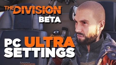 The Division Beta - PC Ultra Settings Gameplay