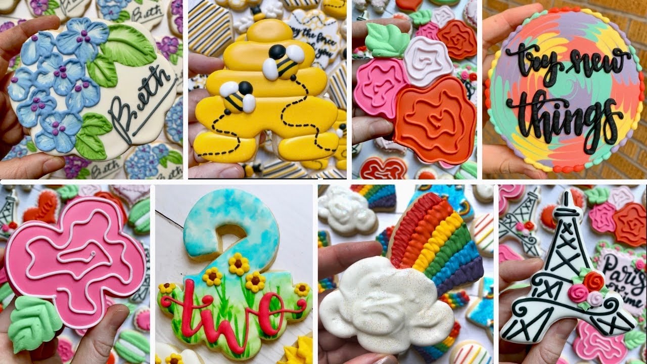 HELLO spring! ~ Satisfying cookie decorating | The Graceful Baker