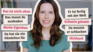 Deutsch im Alltag verstehen: Umgangssprache Teil 9 (B2, C1)